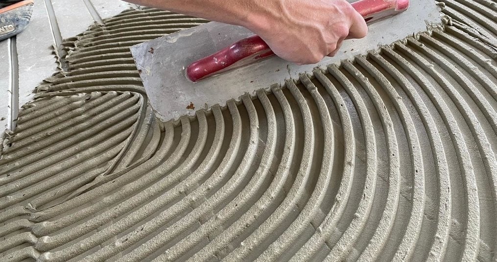 Welke vertanding gebruik je bij tegelen? - Tegeleend