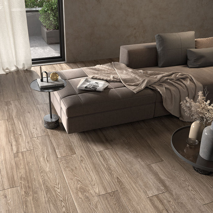 Castelvetro Rustic - Taupe - 30x120 - Tegeleend