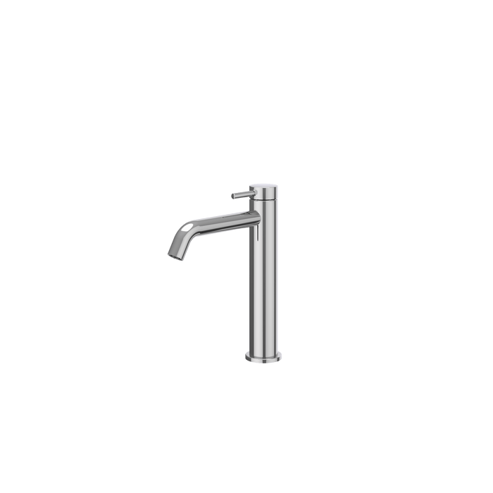 Eenhendel wastafelmengkraan opbouw model Bond Chroom, coldstart - Tegeleend