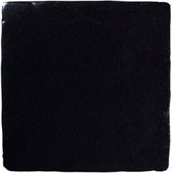 Malaga 10x10x0,8 Mate Negro - Tegeleend
