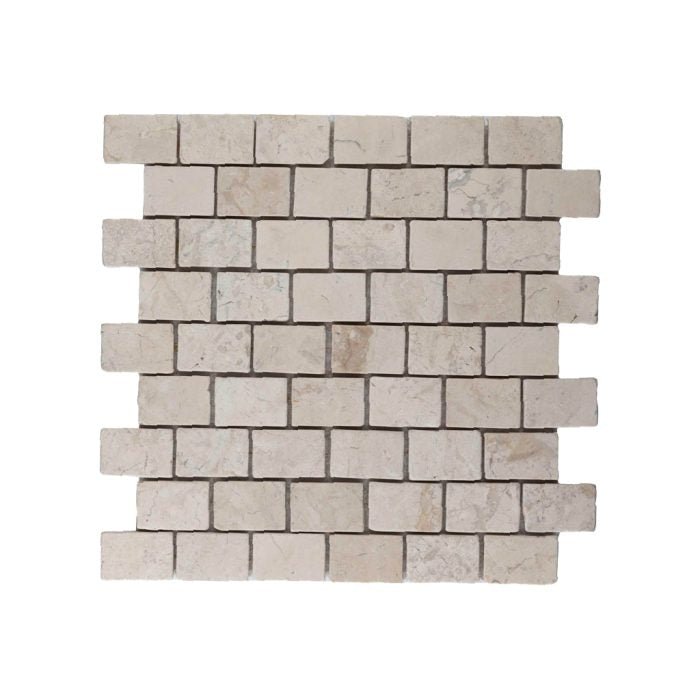 Metric mosaic 3.2 x 4.8 cream 30x30 - Tegeleend