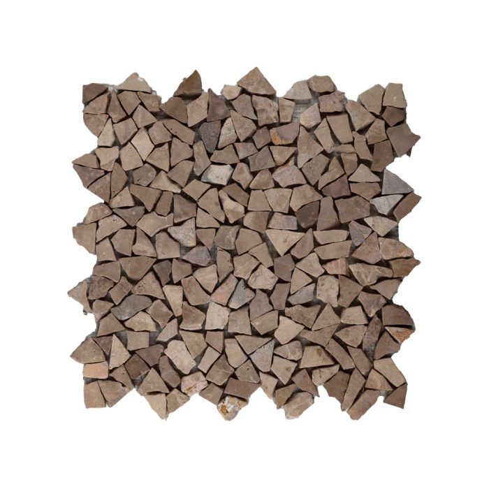 Mosaic Regular small light brown 30x30 - Tegeleend