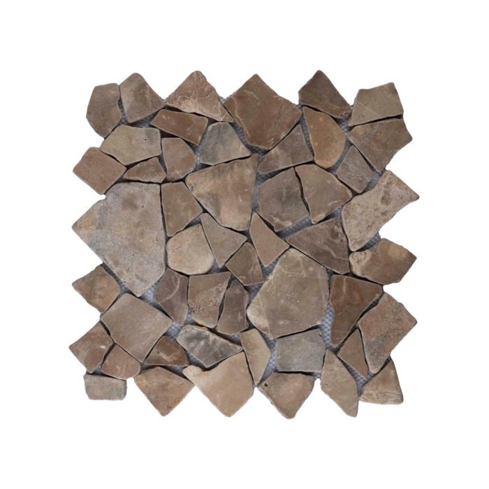 Mosaic Regular XL light brown 30X30 - Tegeleend