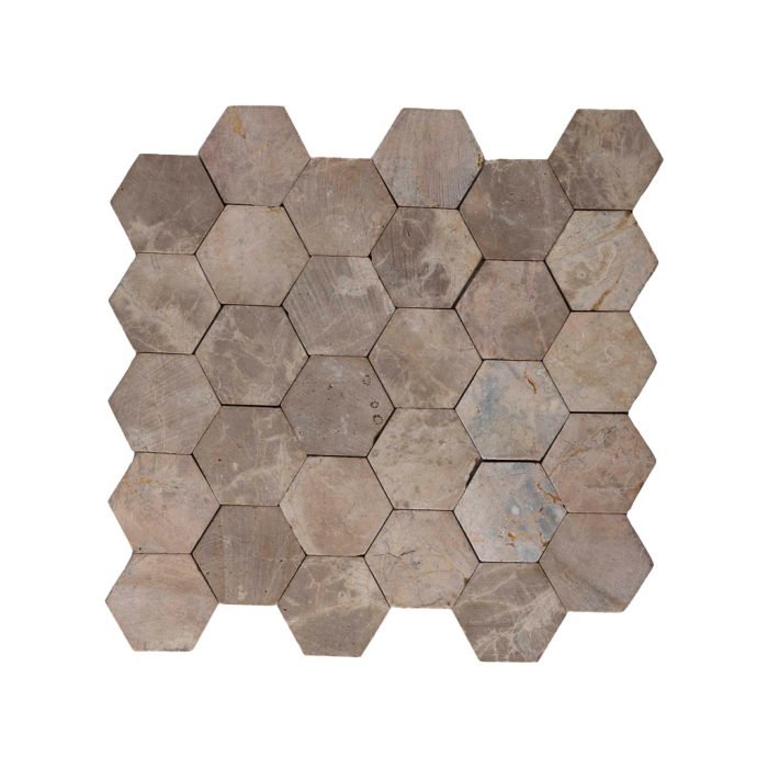 Parquet HEXAGON light brown 30x30 - Tegeleend