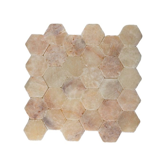 Parquet HEXAGON onyx /sunset 30x30 - Tegeleend