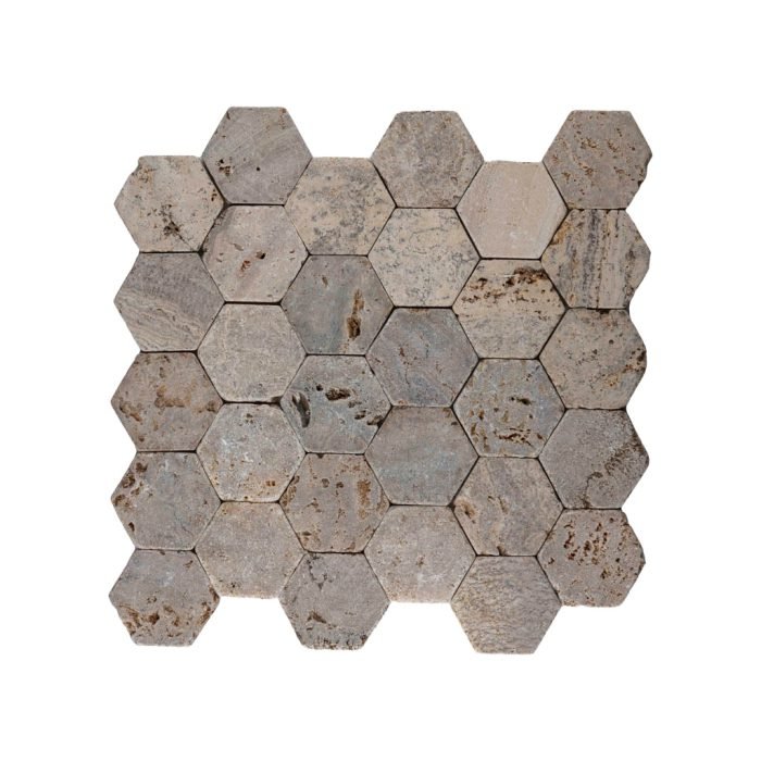 Parquet HEXAGON sunset brown 30x30 - Tegeleend