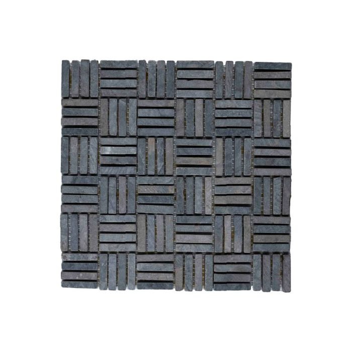Parquet Split 1 x 4.8 light grey 30x30 - Tegeleend