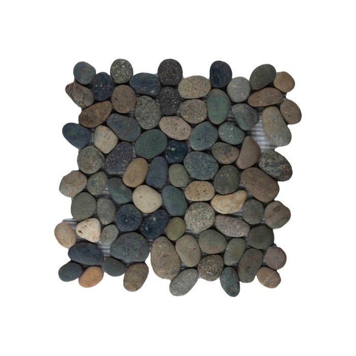 Pebble Regular greeny swarthy 30x30 - Tegeleend