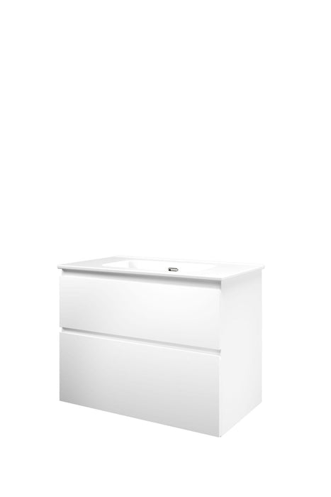 Set porselein Elegant wastafel en onderkast a - symmetrisch 600x460x620 - Tegeleend