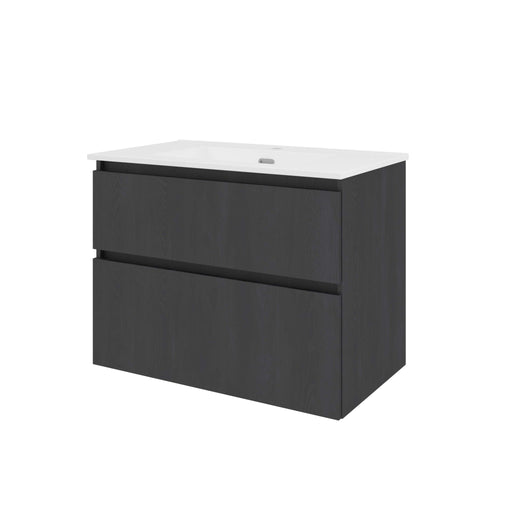 Set porselein Elegant wastafel en onderkast a - symmetrisch 600x460x620 - Tegeleend