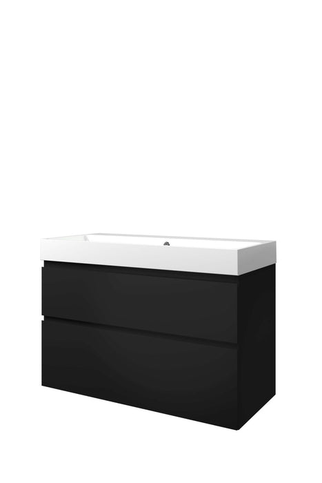 Set porselein Loft wastafel en onderkast a - symmetrisch 1000x460x700 - Tegeleend