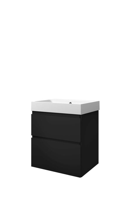 Set porselein Loft wastafel en onderkast a - symmetrisch 600x460x700 - Tegeleend