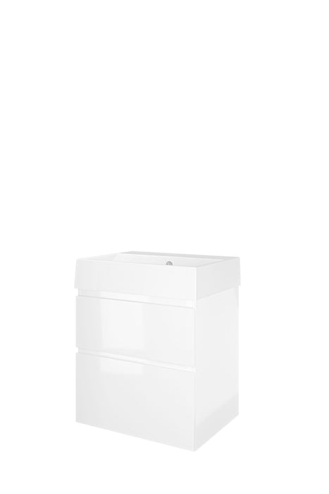 Set porselein Loft wastafel en onderkast a - symmetrisch 600x460x700 - Tegeleend