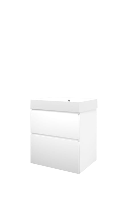 Set porselein Loft wastafel en onderkast a - symmetrisch 600x460x700 - Tegeleend