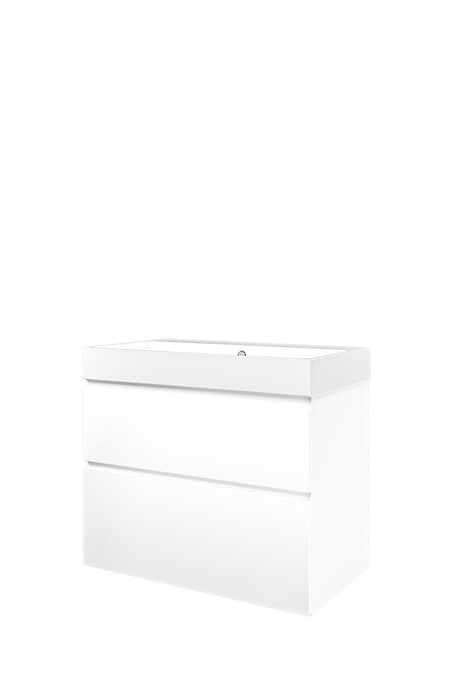 Set porselein Loft wastafel en onderkast a - symmetrisch 800x460x700 - Tegeleend