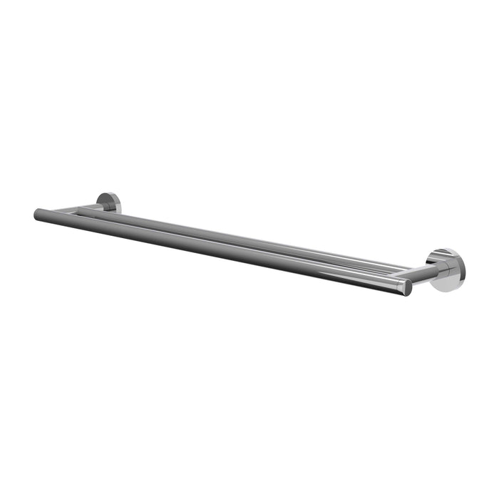 Wandhanddoekrek 60cm dubbel Chroom - Tegeleend