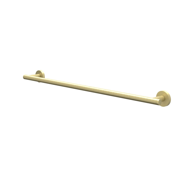 Wandhanddoekrek 60cm enkel Geborsteld mat goud PVD - Tegeleend