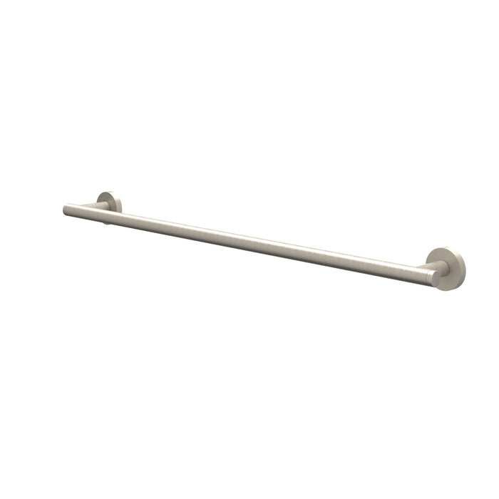 Wandhanddoekrek 60cm enkel Geborsteld nickel PVD - Tegeleend