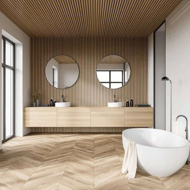 Houtlook tegels vs PVC: Wat is de beste keuze? - Tegeleend