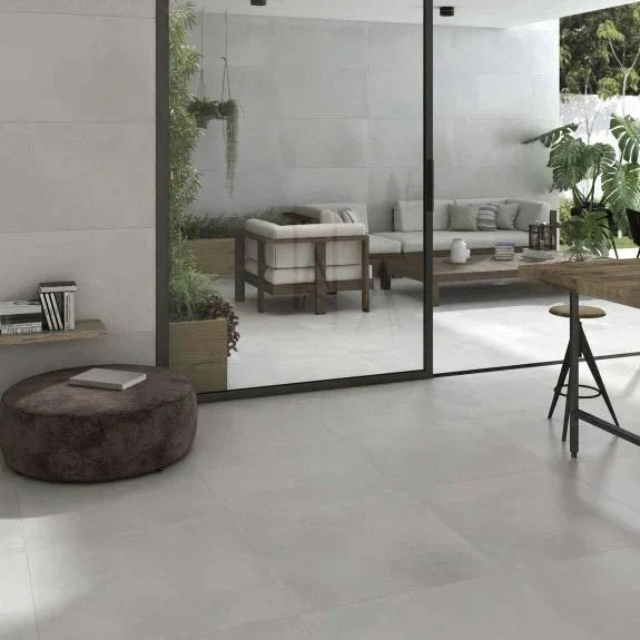 Patroonherhaling bij betonlook tegels voorkomen: Zo krijg je een authentieke vloer - Tegeleend