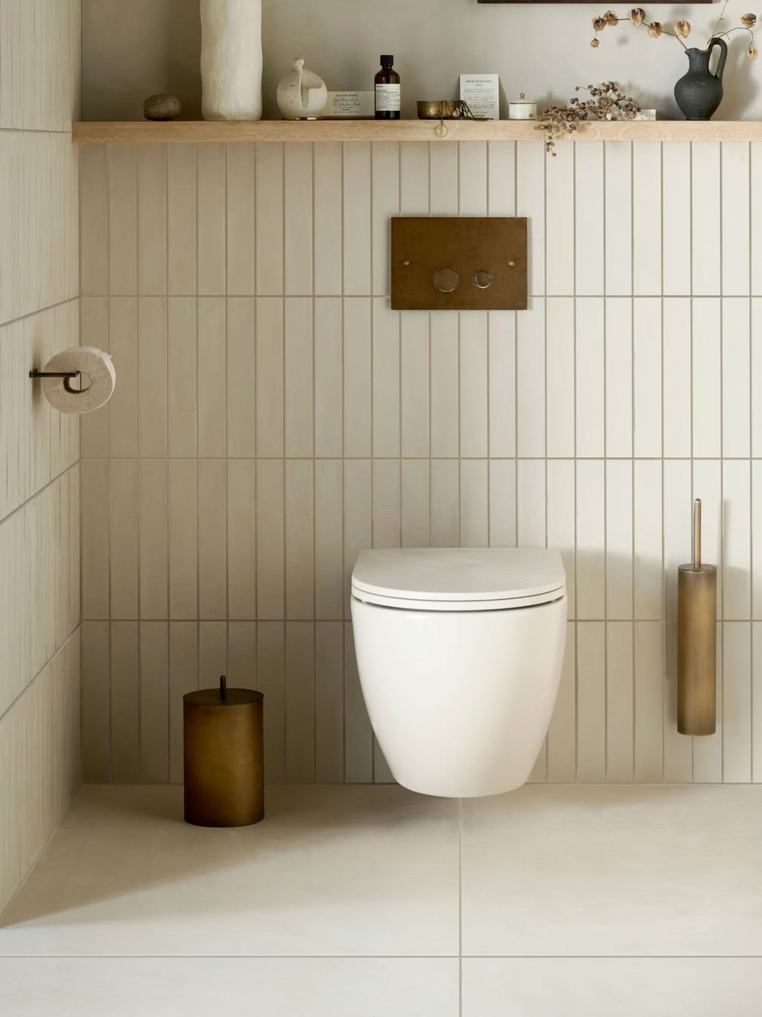 Tegels voor het toilet: ideeën en tips voor een kleine ruimte - Tegeleend
