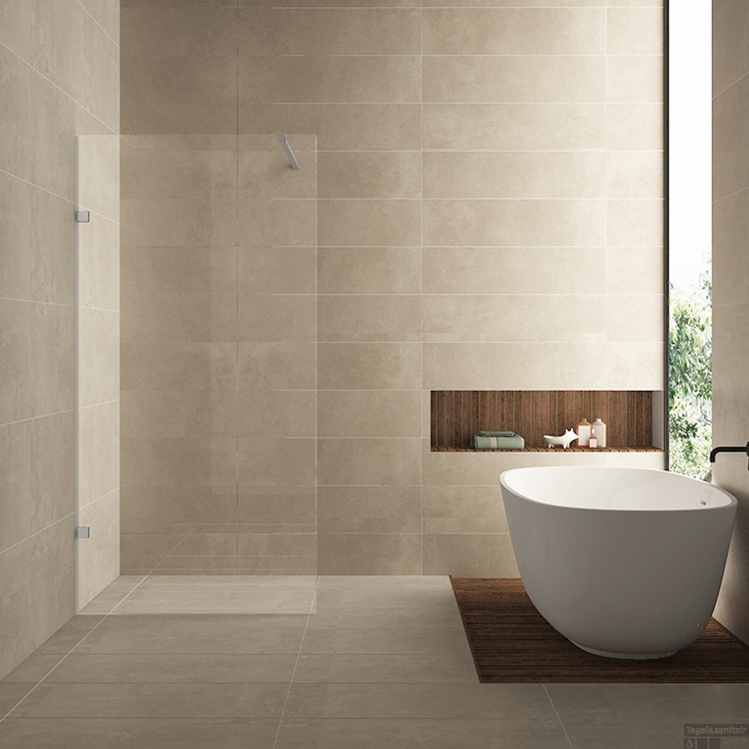 Wiesbaden Inloopdouche – Stijlvolle eenvoud voor iedere badkamer - Tegeleend