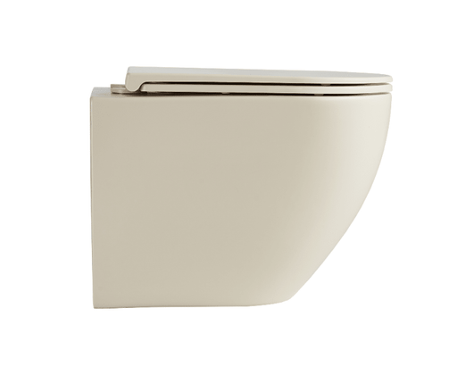 Bamonde Cyclone - Wandcloset set 52cm - Mat zand - Tegeleend