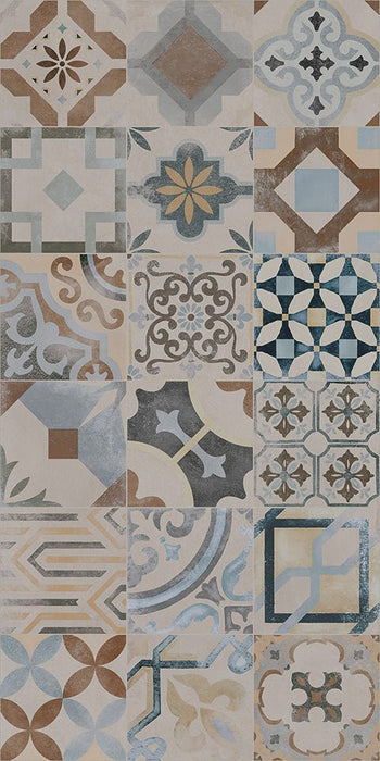 Castelvetro Cementine Mix Soggetti Color 20x20 - Tegeleend