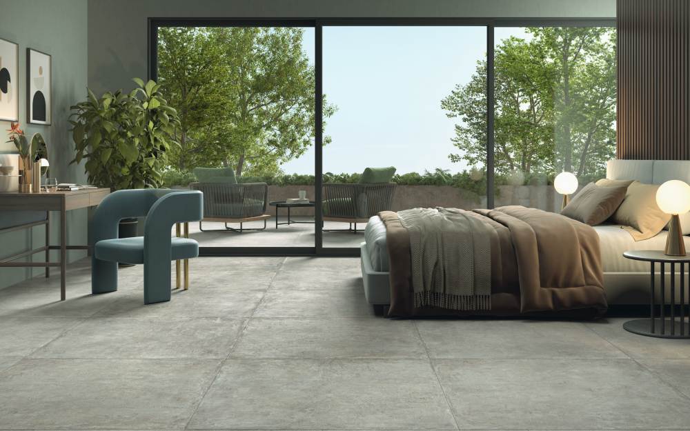 Castelvetro Industrial Grigio / Grey 60x60 - Tegeleend