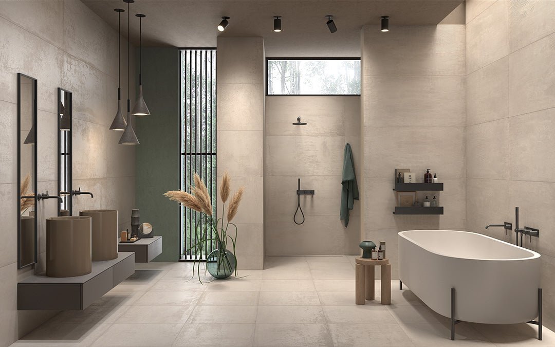 Castelvetro Materika Bianco 100x100 OUT+ - Tegeleend