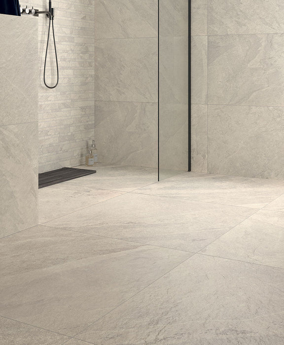 Castelvetro Stone Slate Grigio / Grey 60x60 - Tegeleend