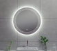 Deco spiegel rond met LED, dimbaar 60 cm - Tegeleend