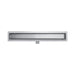 Douchegoot met Tegelrooster 70 cm – Geborsteld RVS – 2-in-1 Design – Inclusief Sifon - Tegeleend