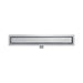 Douchegoot met Tegelrooster 70 cm – Geborsteld RVS – 2-in-1 Design – Inclusief Sifon - Tegeleend
