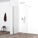 Eco inloopdouche met nano helder glas en chroom profiel