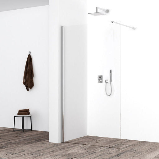 Eco inloopdouche 900 x 2200 x 8 mm nano helder glas/chroom - Tegeleend