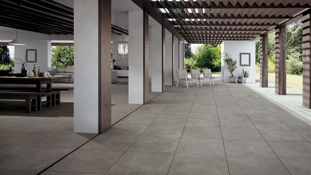 Fast Gris 45x45 - Tegeleend