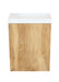 Fonteinkast natural oak incl. Marble fontein glans wit m/o - Tegeleend
