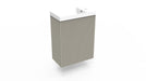 Fonteinkast Ridge clay incl. fontein mat wit m/o - Tegeleend