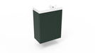 Fonteinkast Ridge highland green incl. fontein mat wit m/o - Tegeleend