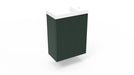 Fonteinkast Ridge highland green incl. fontein mat wit z/o - Tegeleend