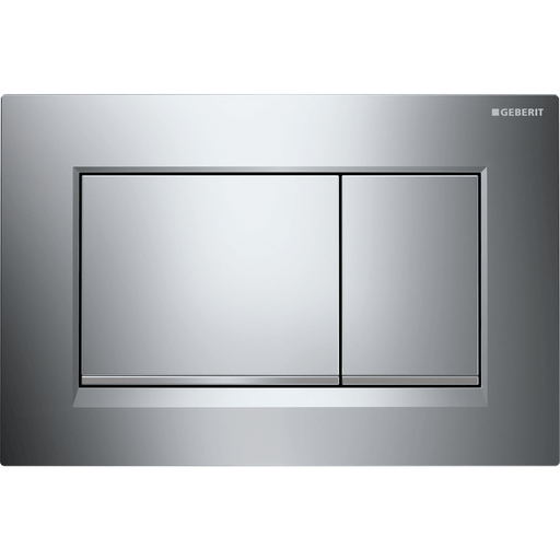 Geberit Bedieningspaneel - Sigma 30 - Glans verchroomd (met glans verchroomd) - Tegeleend