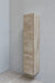 Hoge kast 1 deur push 2 open inclusief 4 glazen planchettes 350x350x1690 - Tegeleend