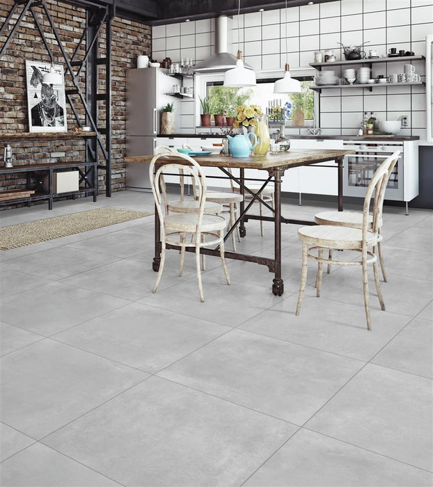 KeraSelect Corfu Steel Grey 60x60 (R) - Tegeleend