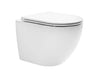 Lavigo Destra - Wandcloset set 52cm - Glans wit - Tegeleend