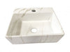 Leto fontein 33,5 x 29 x 11,5 cm keramiek carrara - Tegeleend