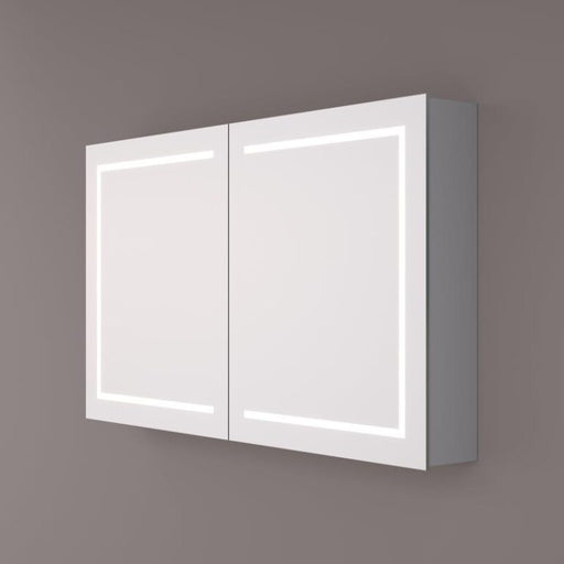 Luxe spiegelkast met LED-baan rondom - Tegeleend