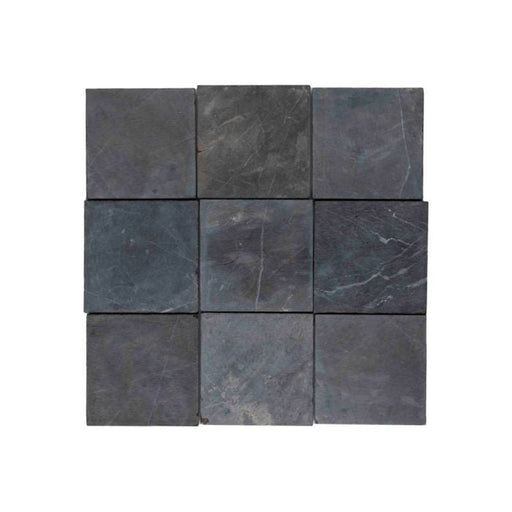 Metric mosaic 10 x 10 grey - Tegeleend