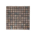 Metric mosaic 2.5 x 2.5 sunset brown 30x30 - Tegeleend