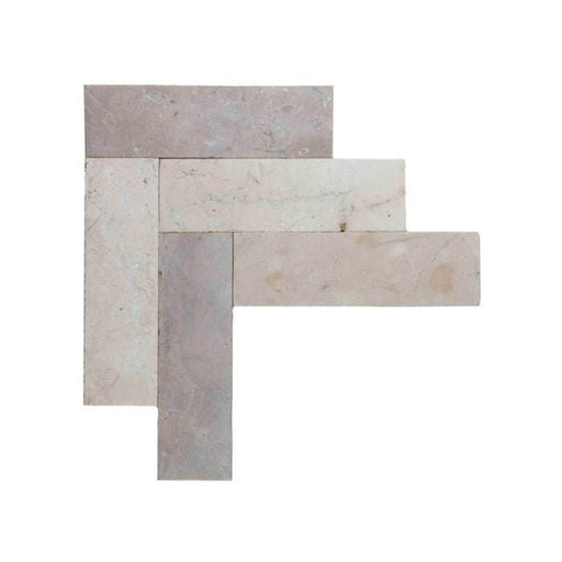 Metric mosaic 6 x 20 cream - Tegeleend
